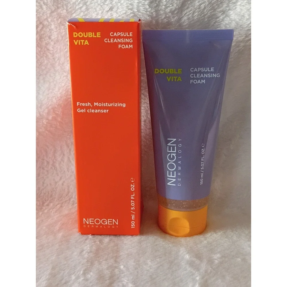 NEOGEN Dermalogy Double Vita Capsule Cleansing Foam 150ml Brightening Gel 2027